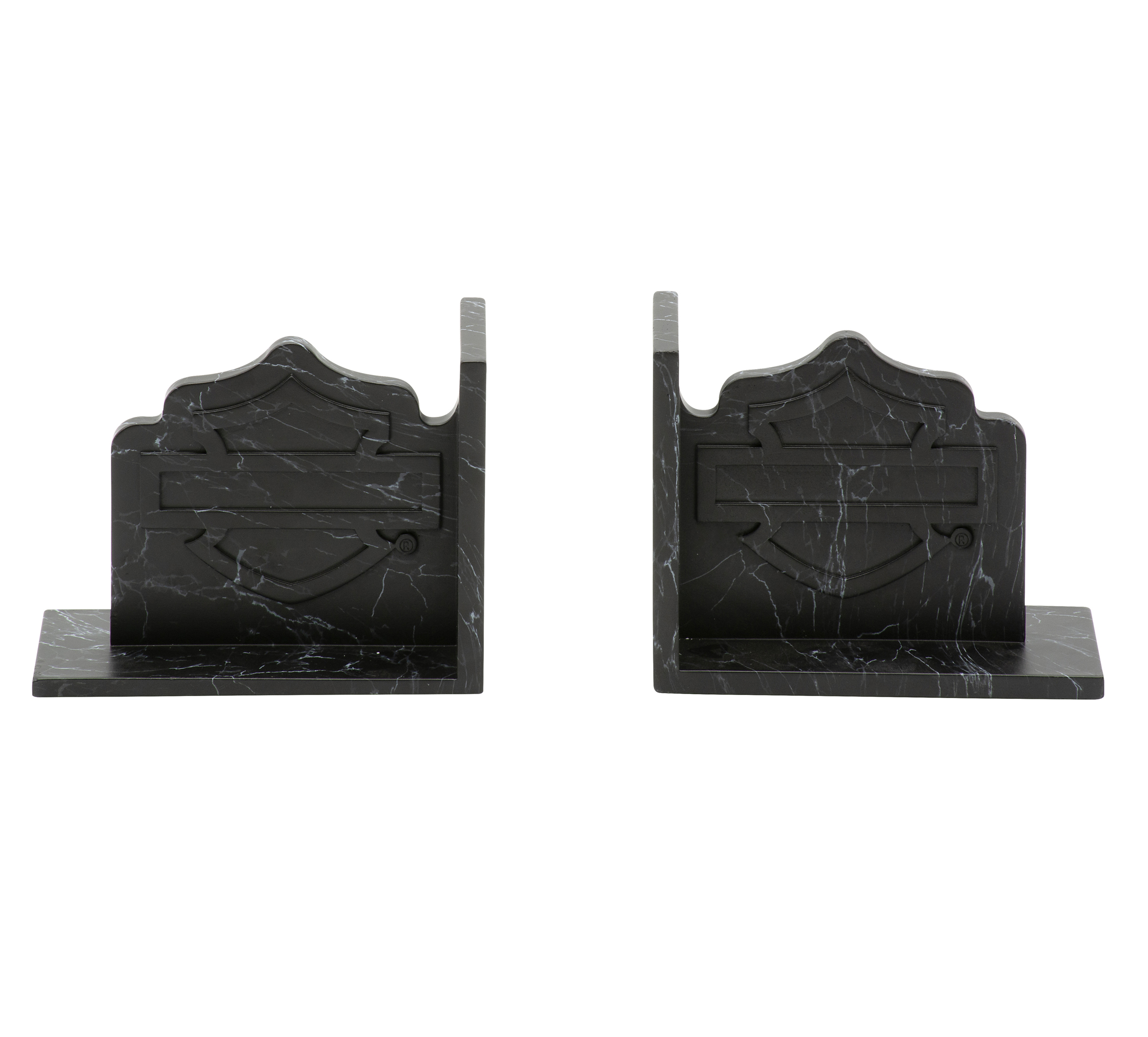 Open Bar & Shield Bookends