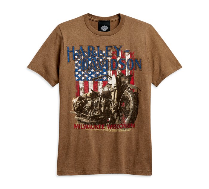 Men's Military Stars and Stripes Tee 1