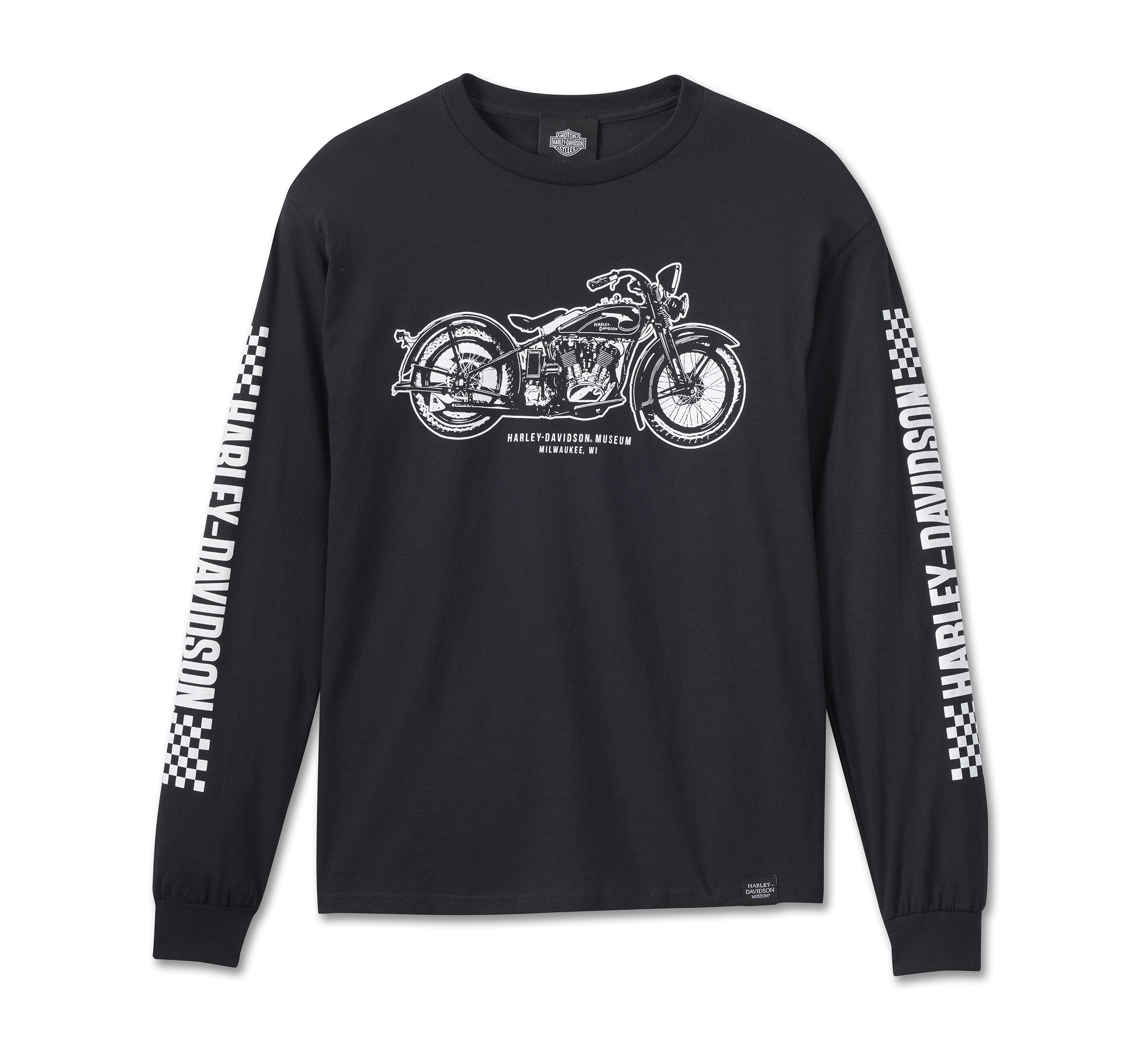 Radioaktiv Lover og forskrifter instruktør Men's Vintage Bike Checker Tee | Harley-Davidson USA