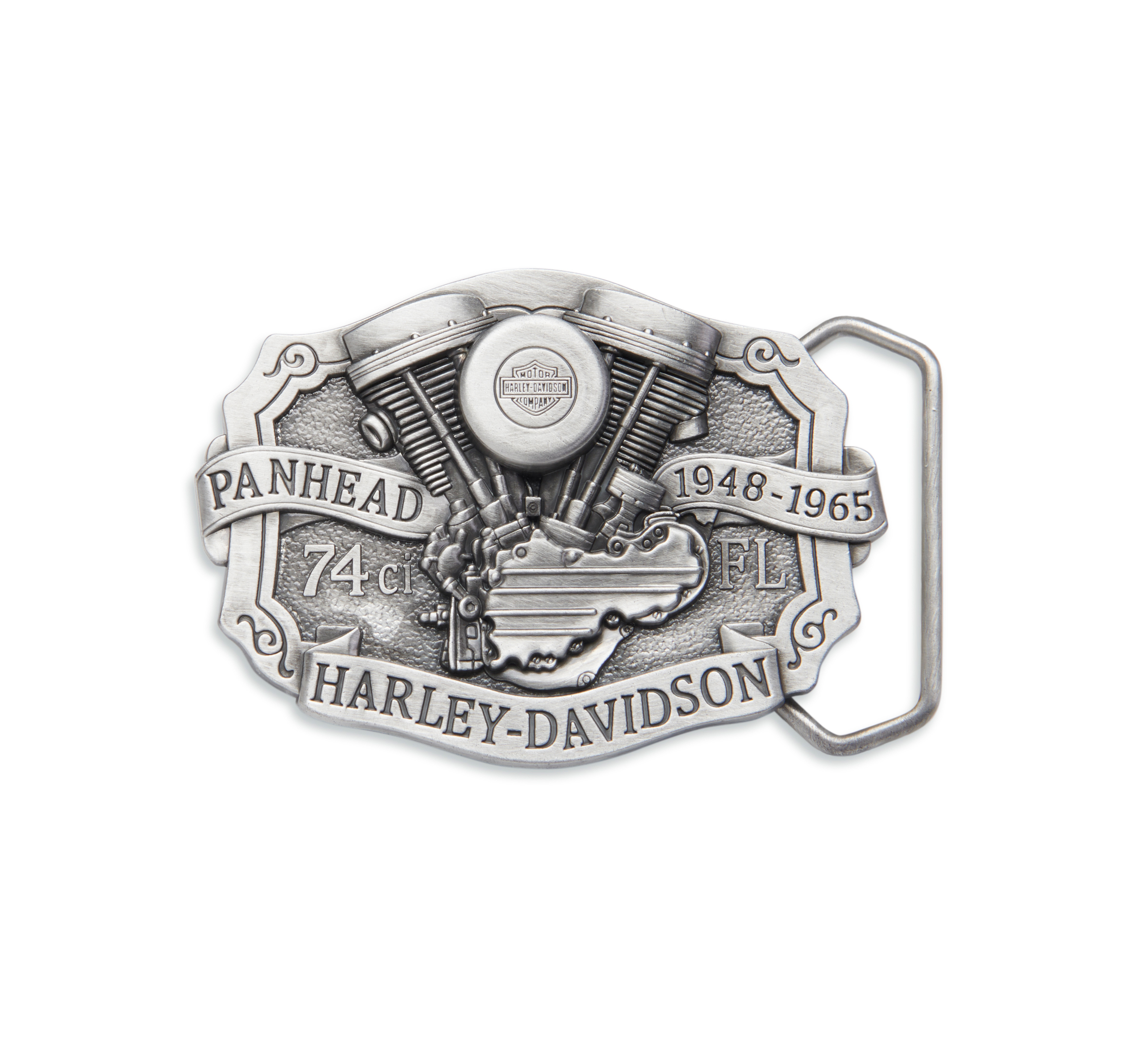 Men's Panhead Engine Buckle
