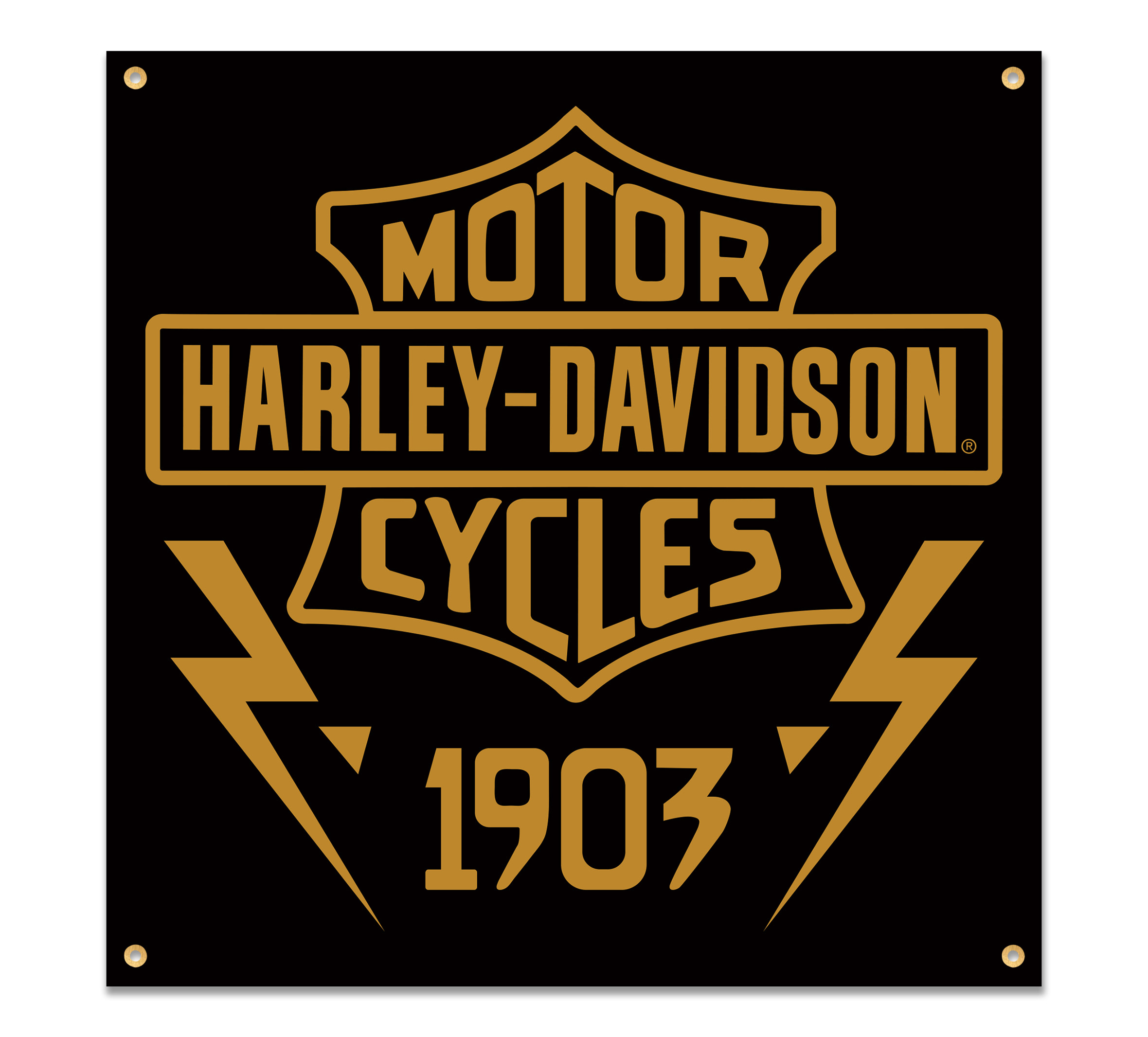 1903 Lightning Bolt Banner | Harley-Davidson USA