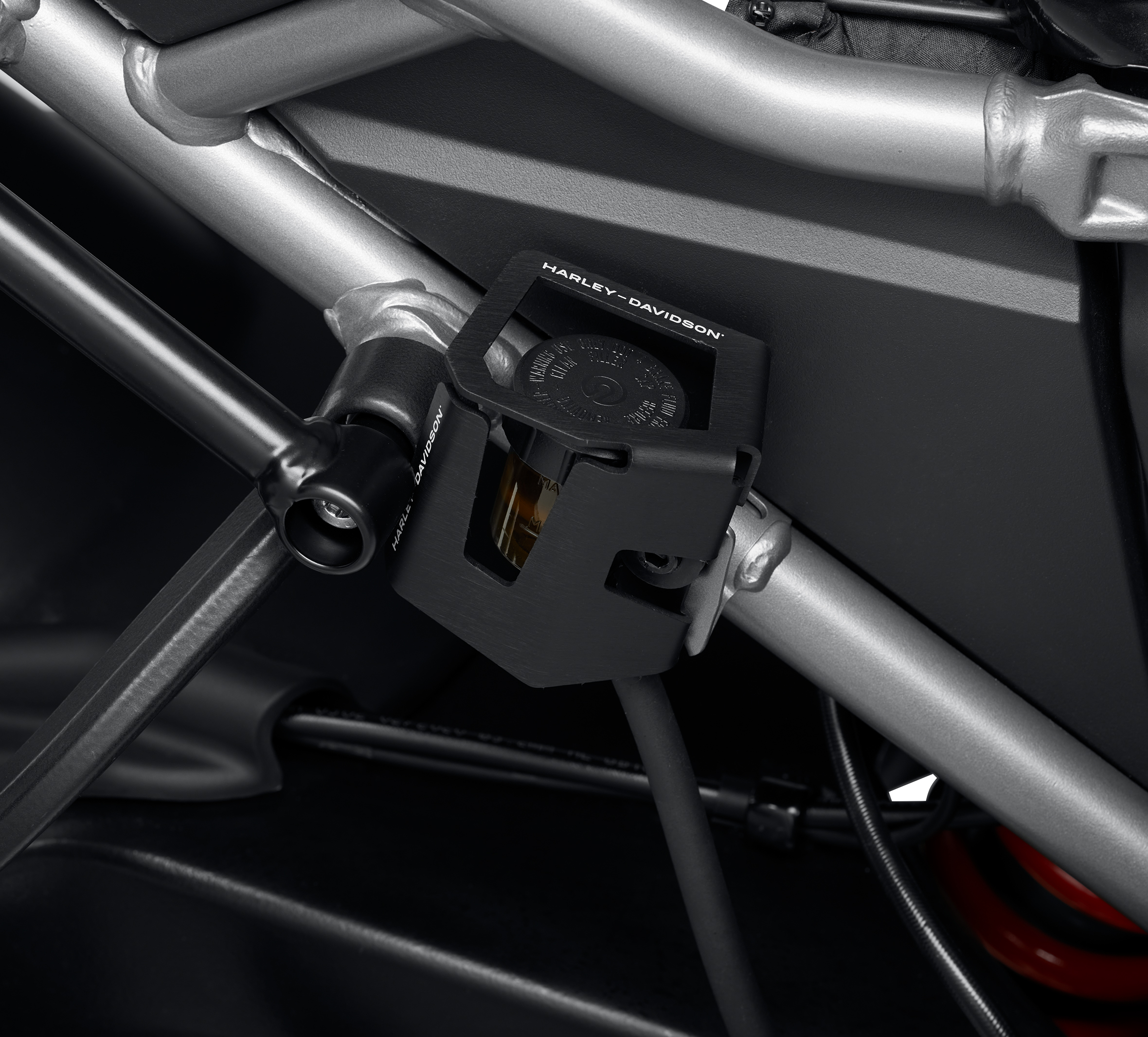 Achterremreservoir beschermkap