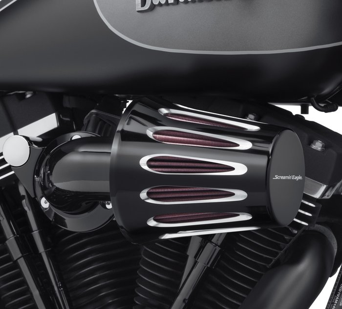 Harley-Davidson Teardrop Heavy Breather Filter Cover