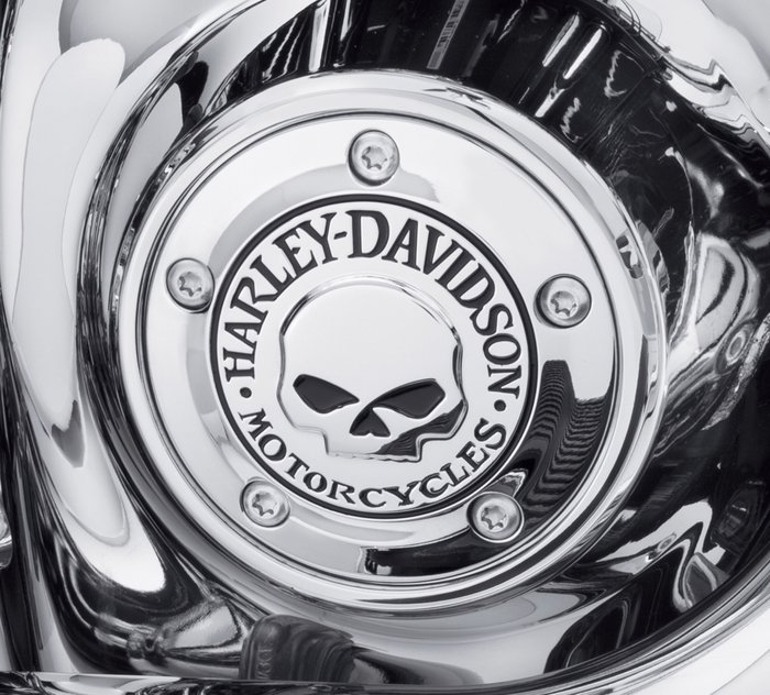 Original Harley-Davidson Zündungsdeckel Willi G Skull Timer Cover *25600087* 