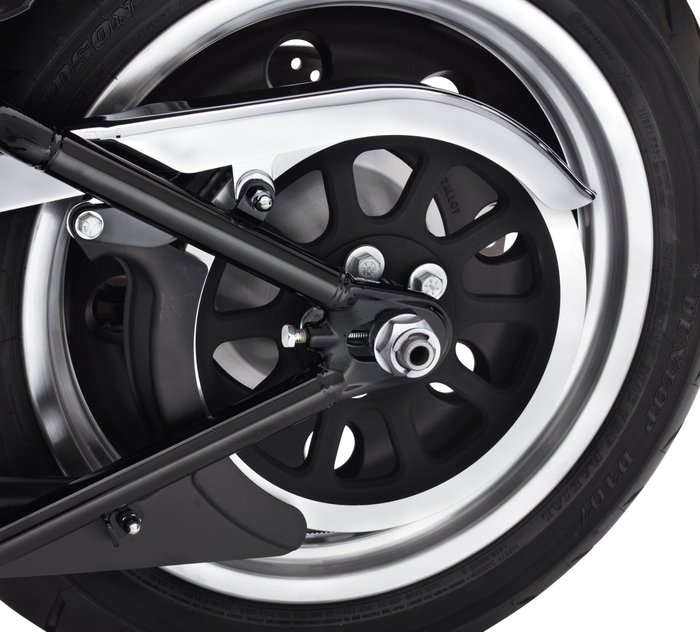Zinc Rear Axle Adjuster Set for Harley Davidson by V-Twin 