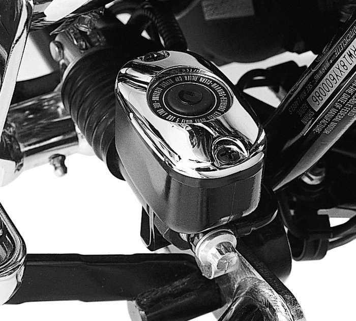 Kuryakyn Chrome Rear Master Cylinder Cover For Harley Davidson 7769 