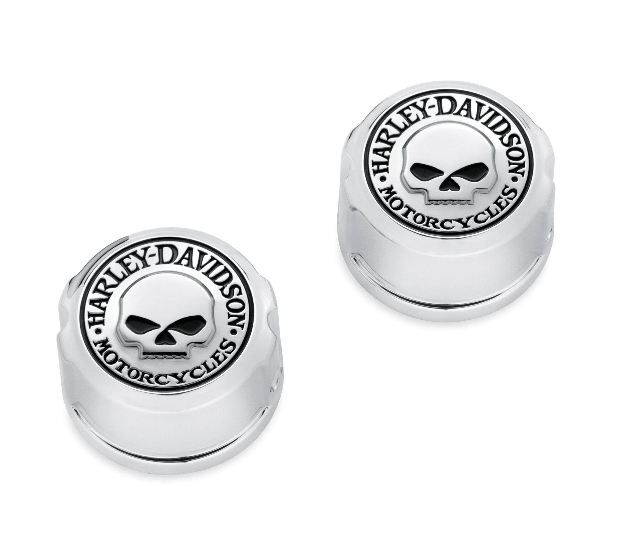 Willie G Skull Swingarm Pivot Bolt Cover Kit 4766309 Harley