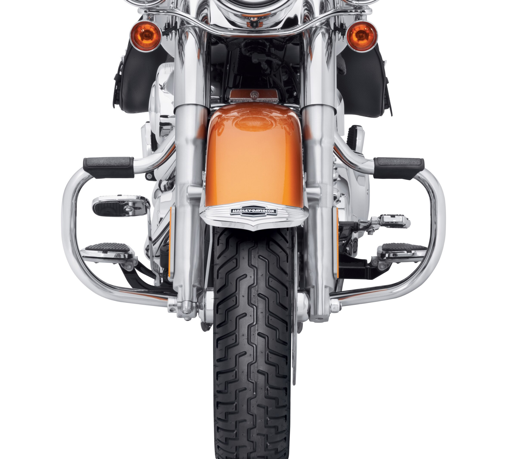 Mustache Engine Guard Crash Bar Fit For Harley Davidson 00-17 FL Softail Models 