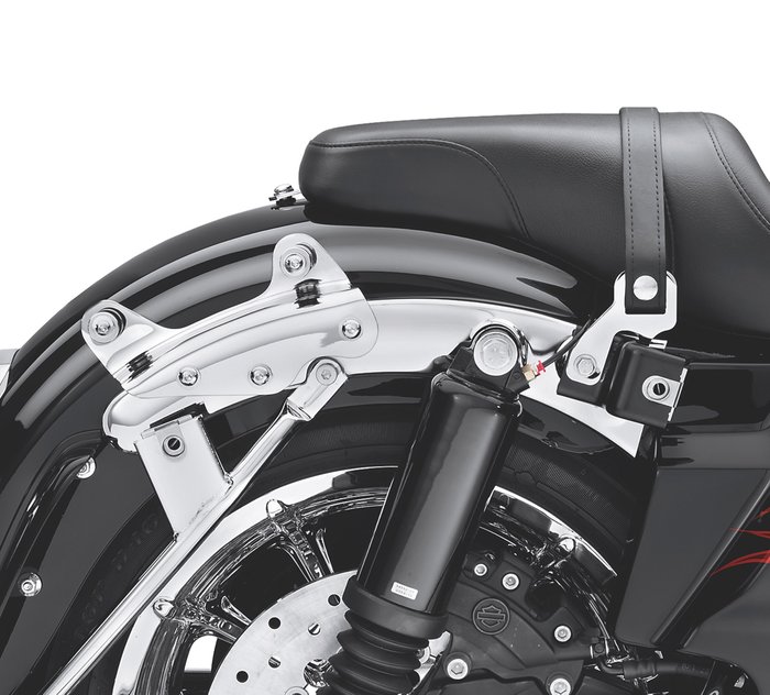4 Point Docking Hardware Montage Kit Schwarz Für Harley Road King 2014-2019 AF 