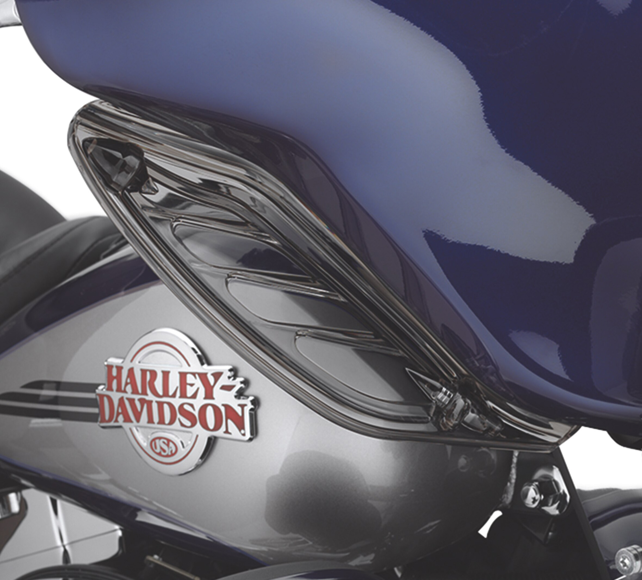 ZHFEN Bouclier Thermique de déflecteur d/'air Noir de Moto Noir for Harley Touring Electra Glide Street Road Road CVO 2017-2020 2018