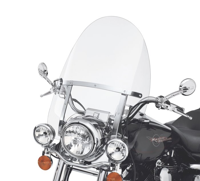 Road King H-D Detachables Windshield - 22 in. Clear 1