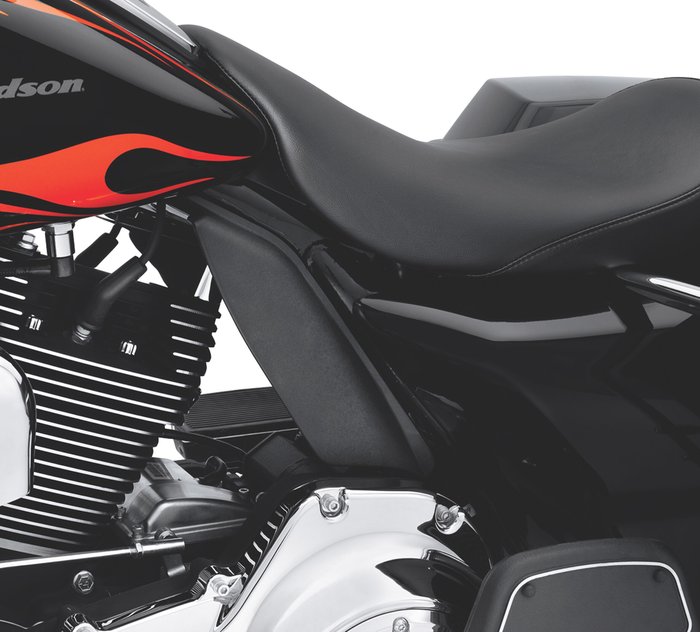 Mysterious Red Sunglo Mid-Frame Air Deflectors For 2009-2016 Harley Street Road Electra Glide Street Glide Road Glide 