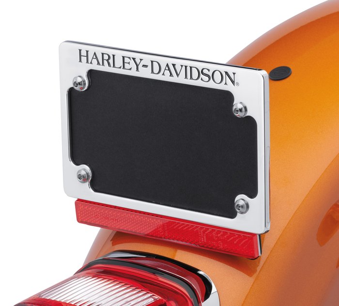 HARLEY DAVIDSON Fit Shop ~ 7" x 4" Metal Plate X 2 