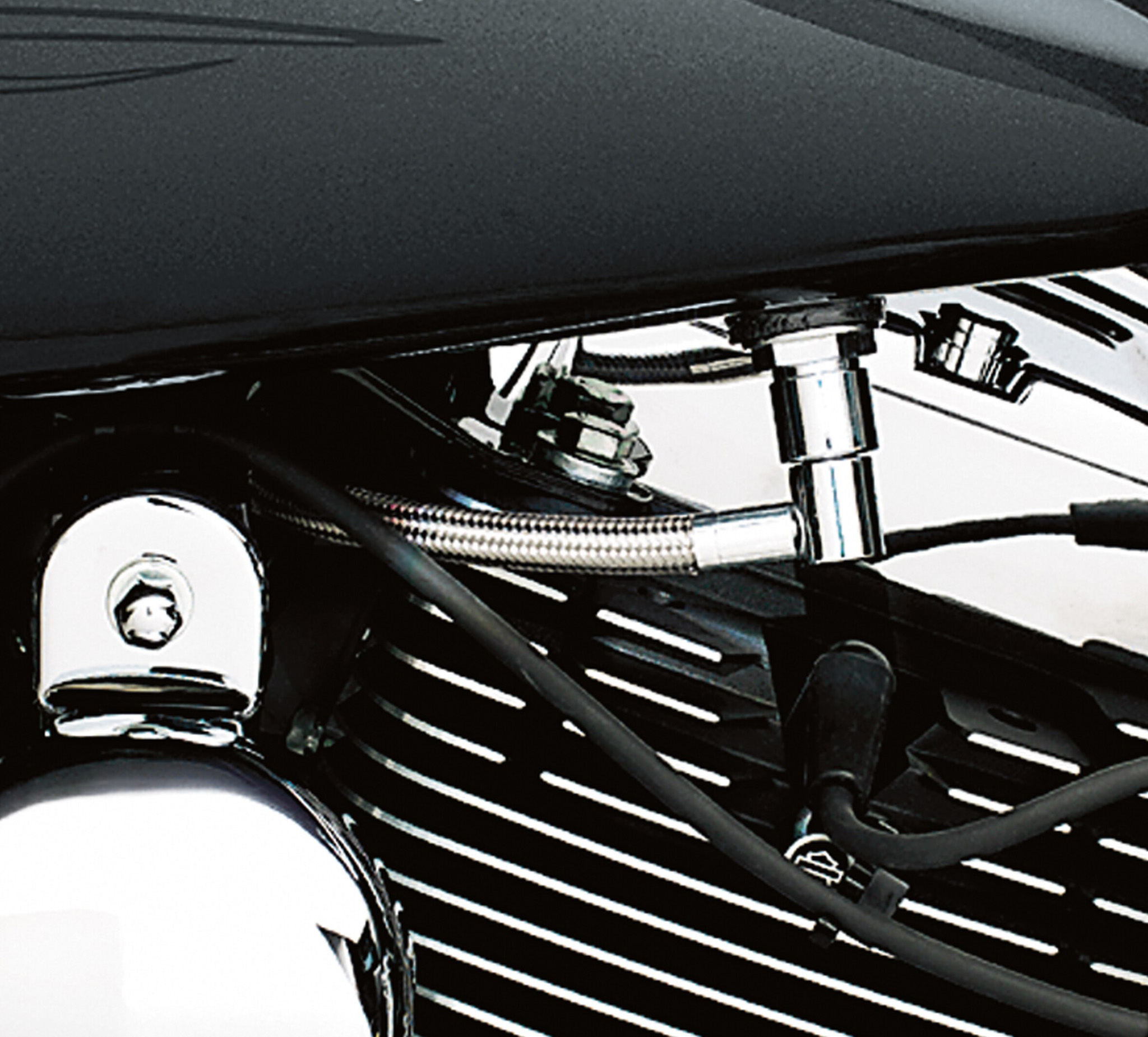 Braided Stainless Steel EFI Fuel Line 6302004 HarleyDavidson USA