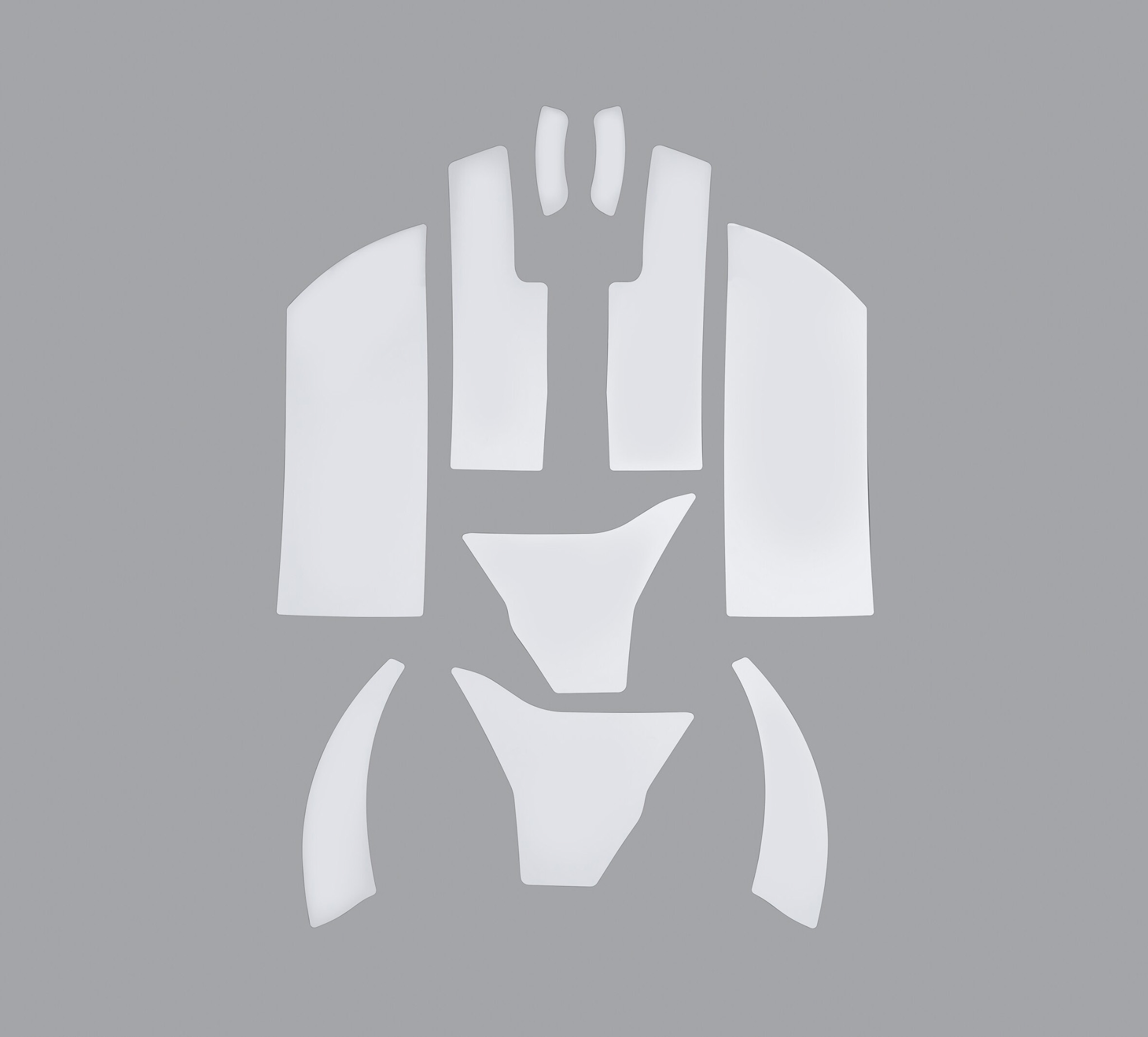 Ensemble de protection de peinture transparent, Trike