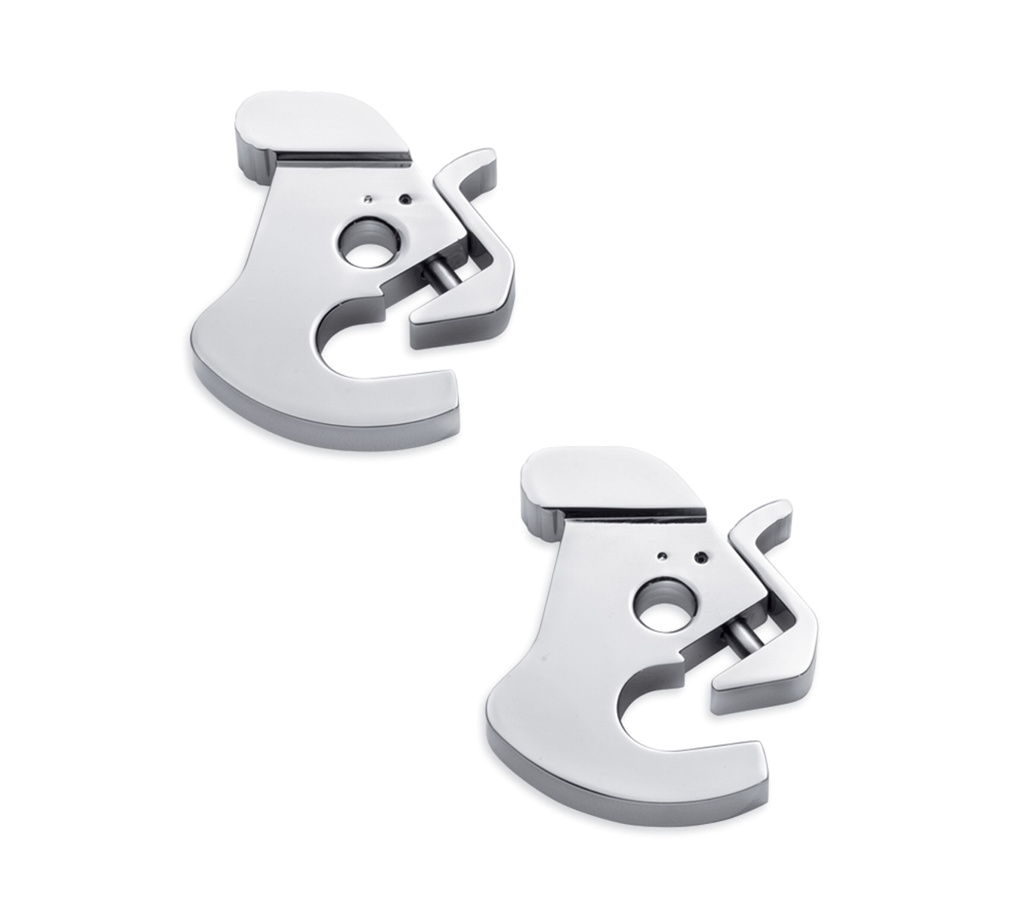 Quick Release Chrome Mounting Docking Latches For Harley Sissy Bar/Racks 