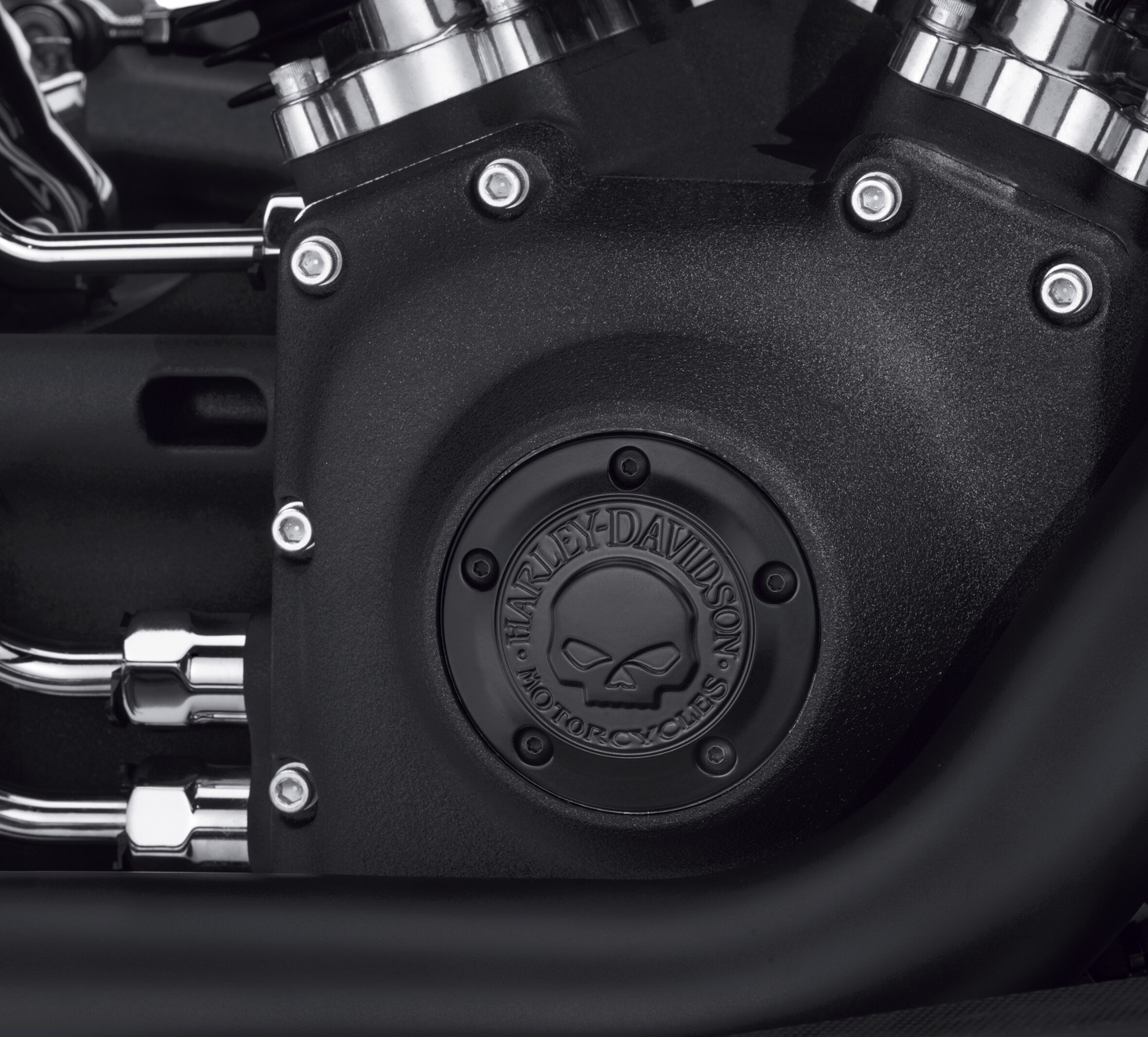 Harley Davidson timing cover screw set.