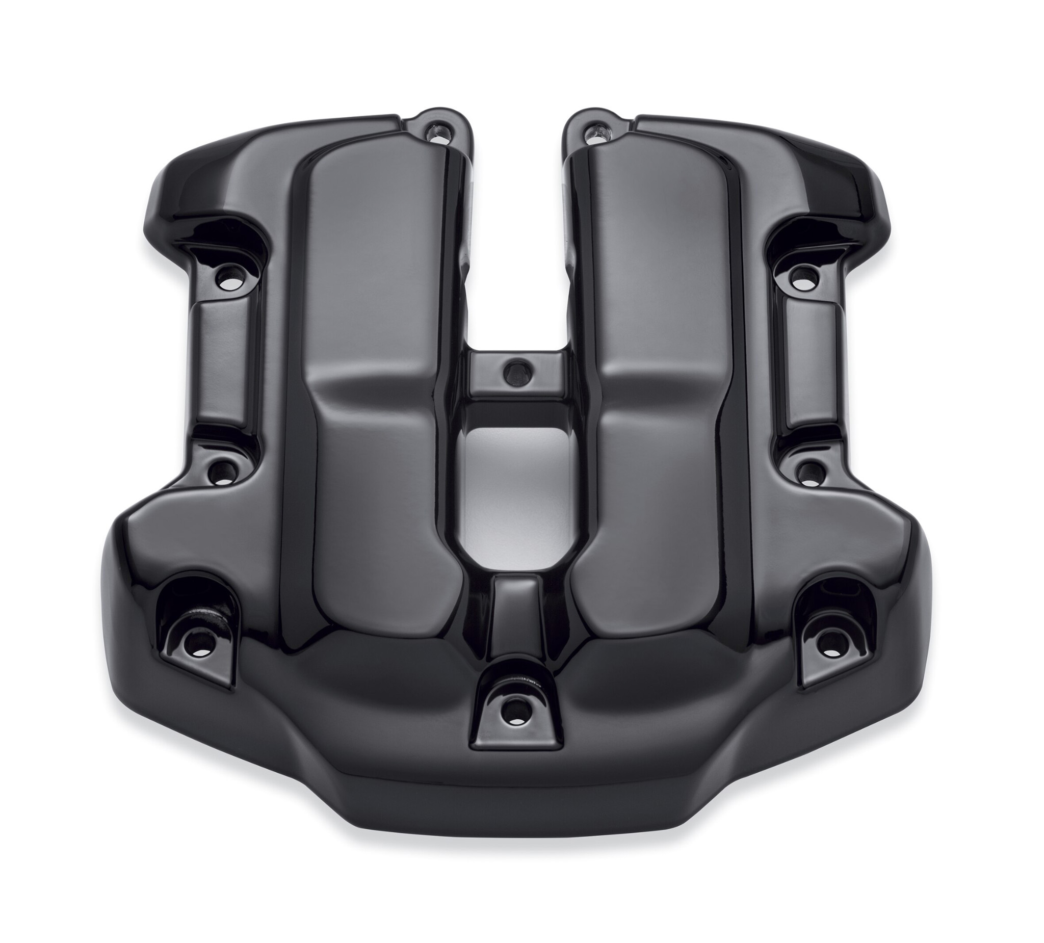MilwaukeeEight Gloss Black Upper Rocker Box Cover HarleyDavidson IE