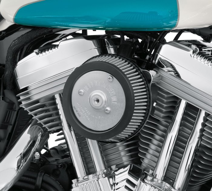 Screamin' Eagle Round Sportster High-Flow Air Cleaner Kit 1