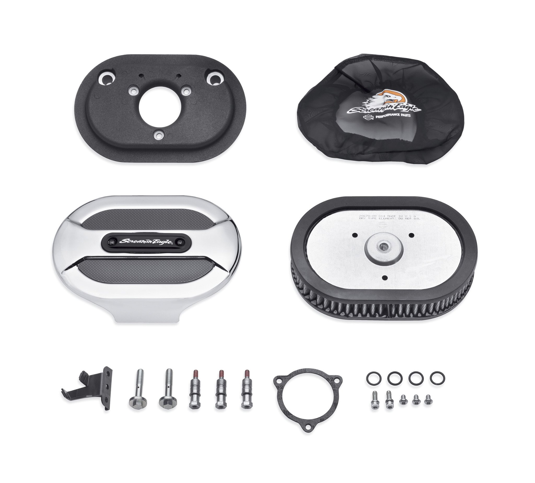 Screamin' Eagle Ventilator Elite Air Cleaner Kit 29400217 Harley