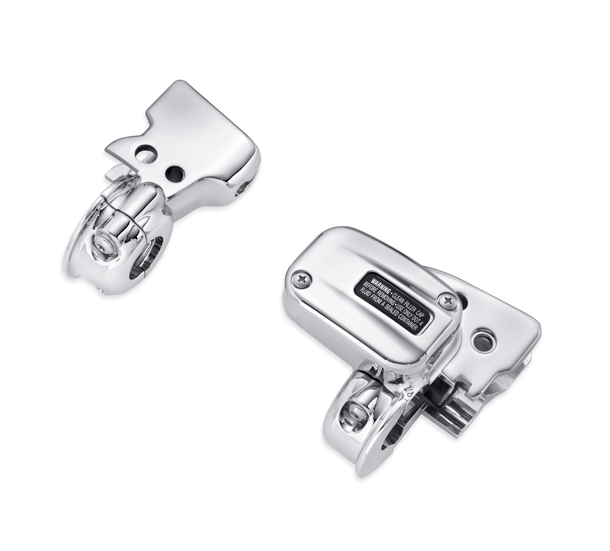 Chrome Clutch Bracket and Master Cylinder Reservoir Kit 36700100 HarleyDavidson USA