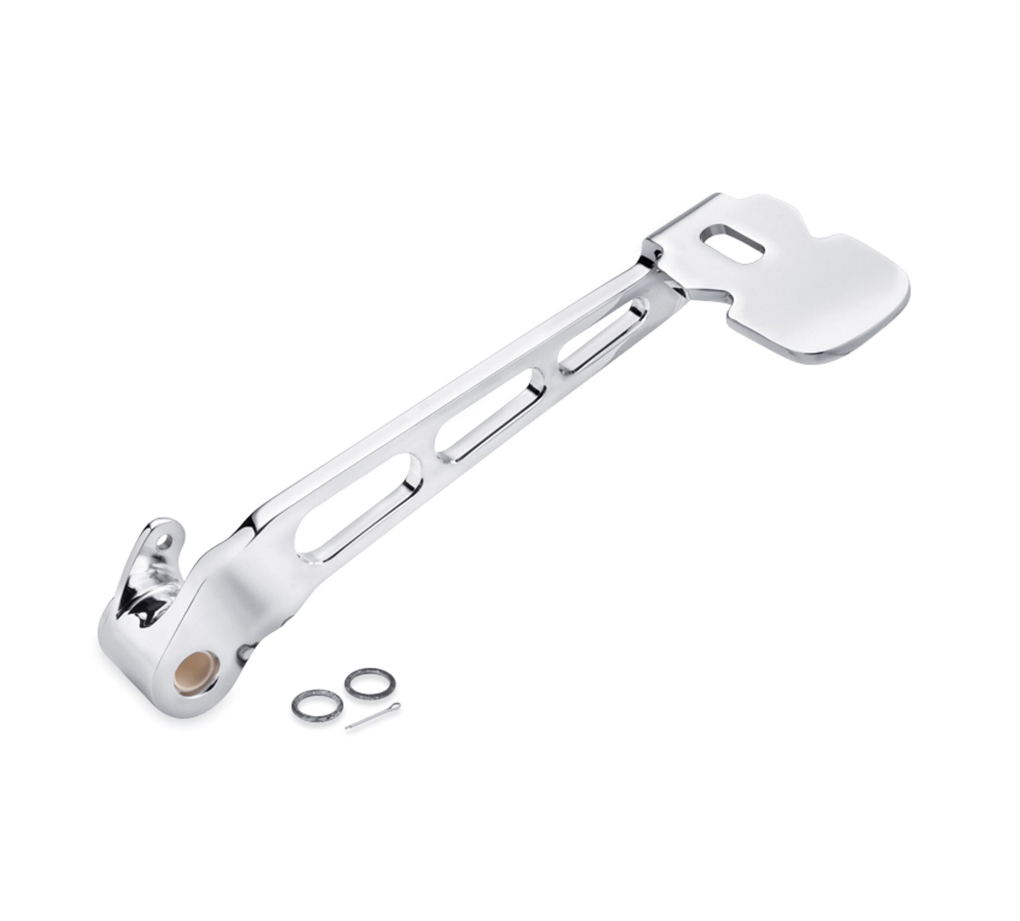 Chrome Extended Reach Billet Rear Brake Lever HarleyDavidson CA