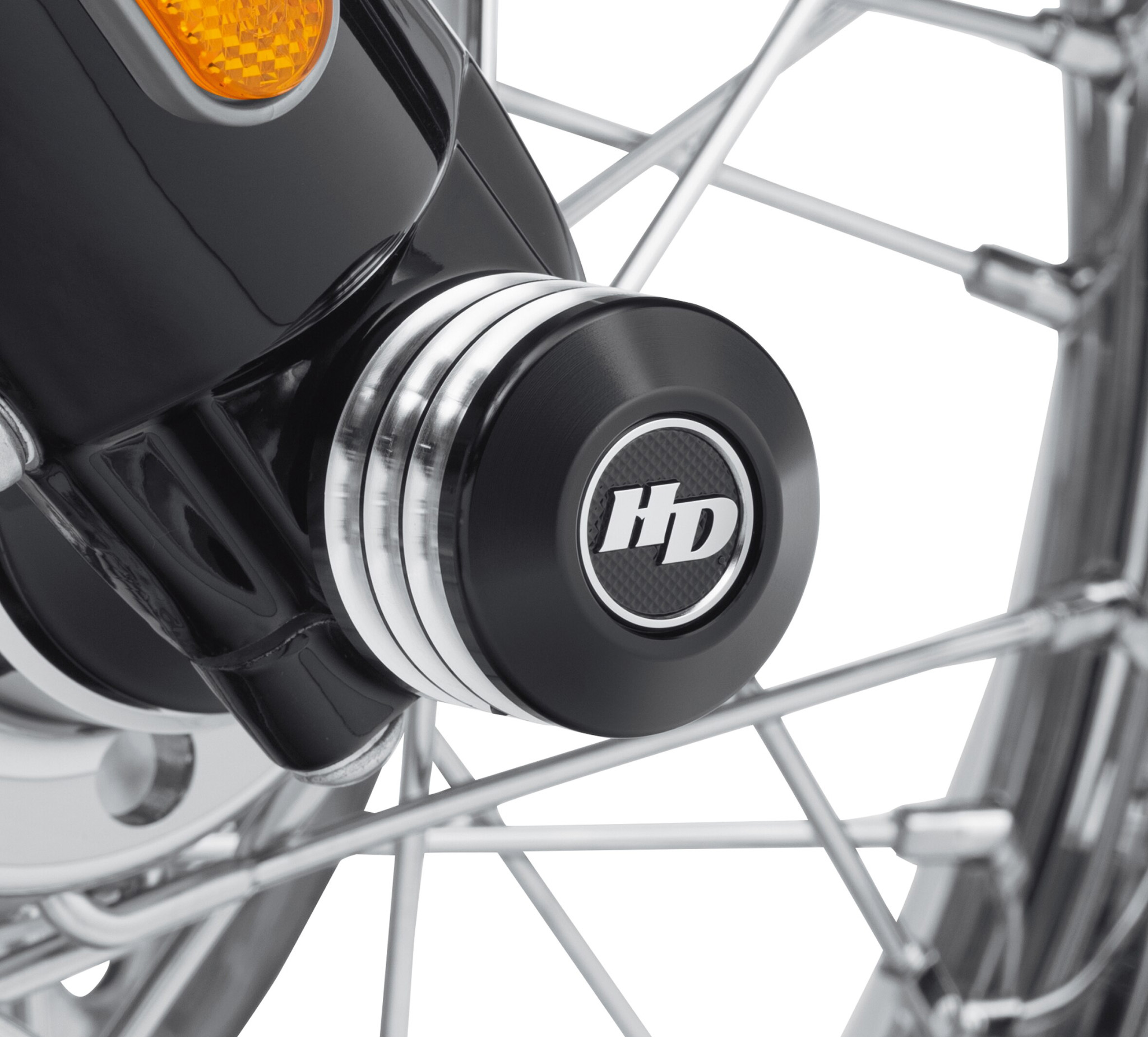 Defiance Front Axle Nut Covers 43000064 HarleyDavidson USA