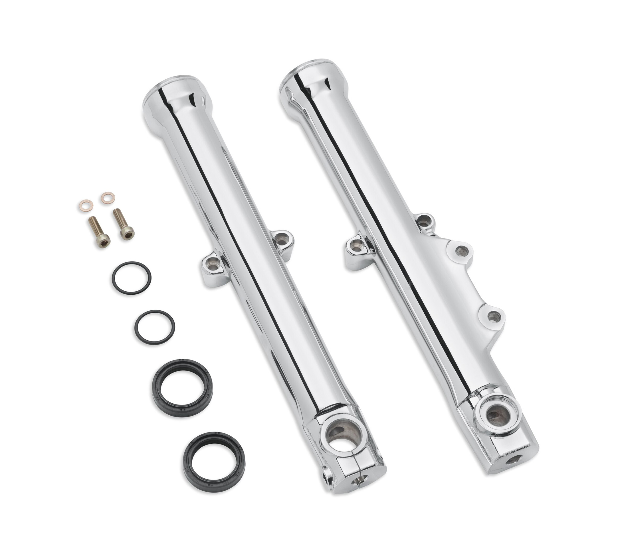 Chrome Lower Fork Sliders HarleyDavidson DK