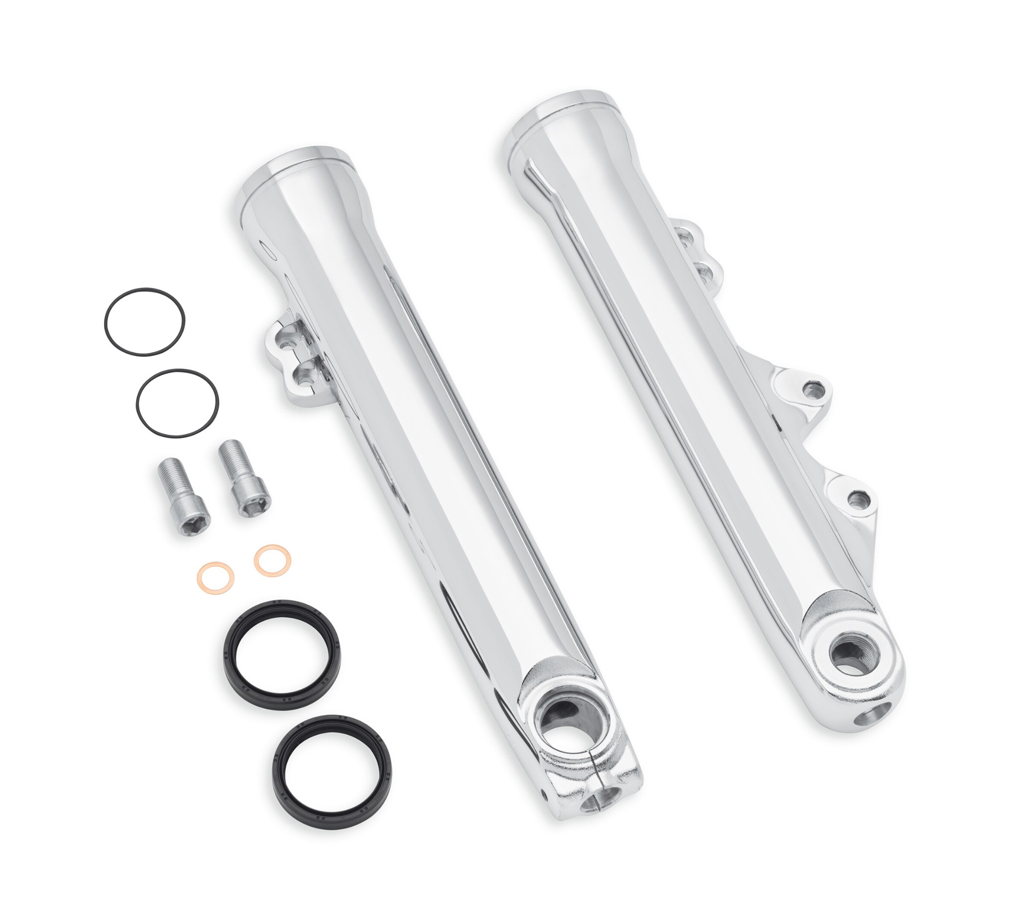 Chrome Lower Fork Sliders HarleyDavidson TH