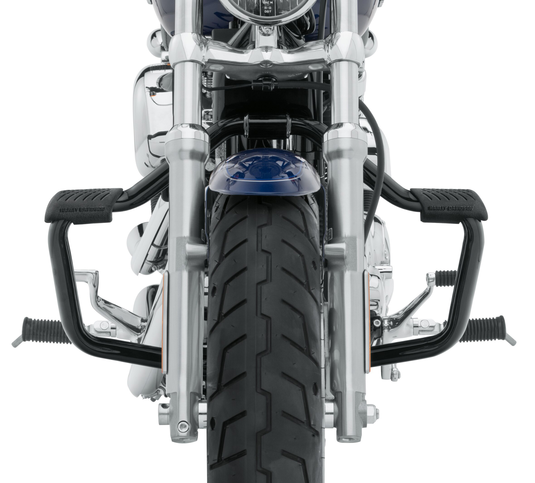 TCMT Black Mustache Engine Guard Cash Bar Fits For Harley Sportster XL883 XL1200 2004-2019 