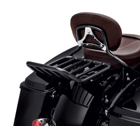 Phares et optiques,Porte-bagages latéral arrière de moto,poteau de drapeau  Vertical universel pour Harley Touring Road - Type G