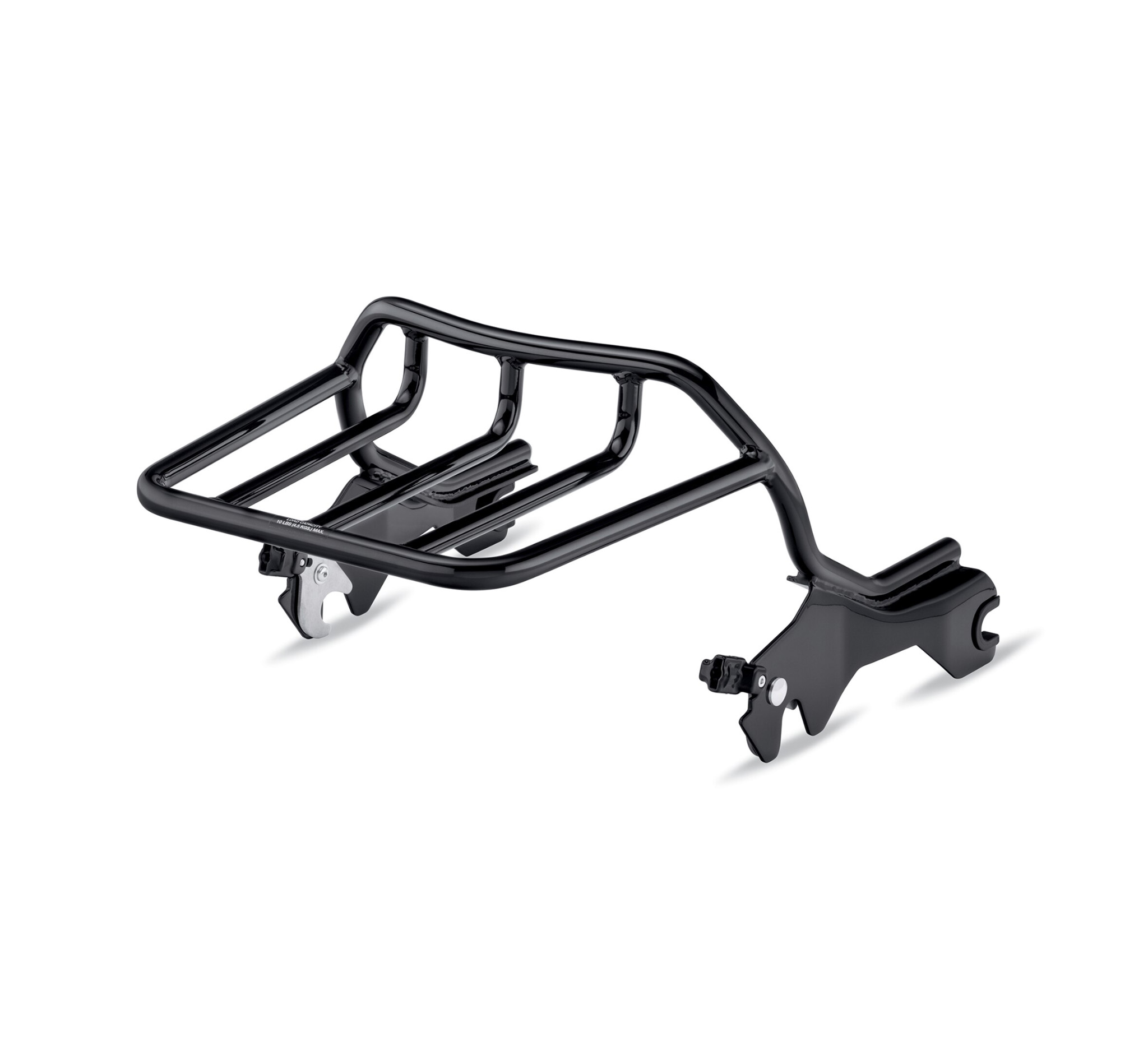 HoldFast TwoUp Luggage Rack Gloss Black 50300140 HarleyDavidson USA