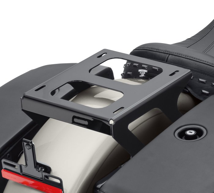 HoldFast Detachable Tour-Pak Luggage Mounting Rack - Gloss Black 1