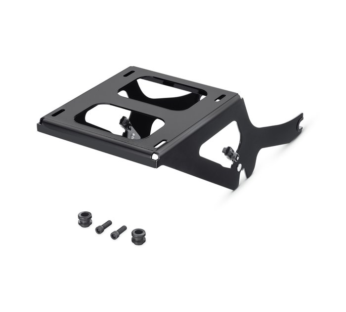 HoldFast Two-Up Tour-Pak Mounting Rack - Gloss Black 1