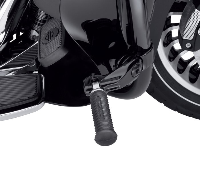 Style A Highway Pegs Mount, Black TCMT 1.25 32mm Adjustable Highway Short Angled Foot Peg Mount Kit Fits For Harley Touring 