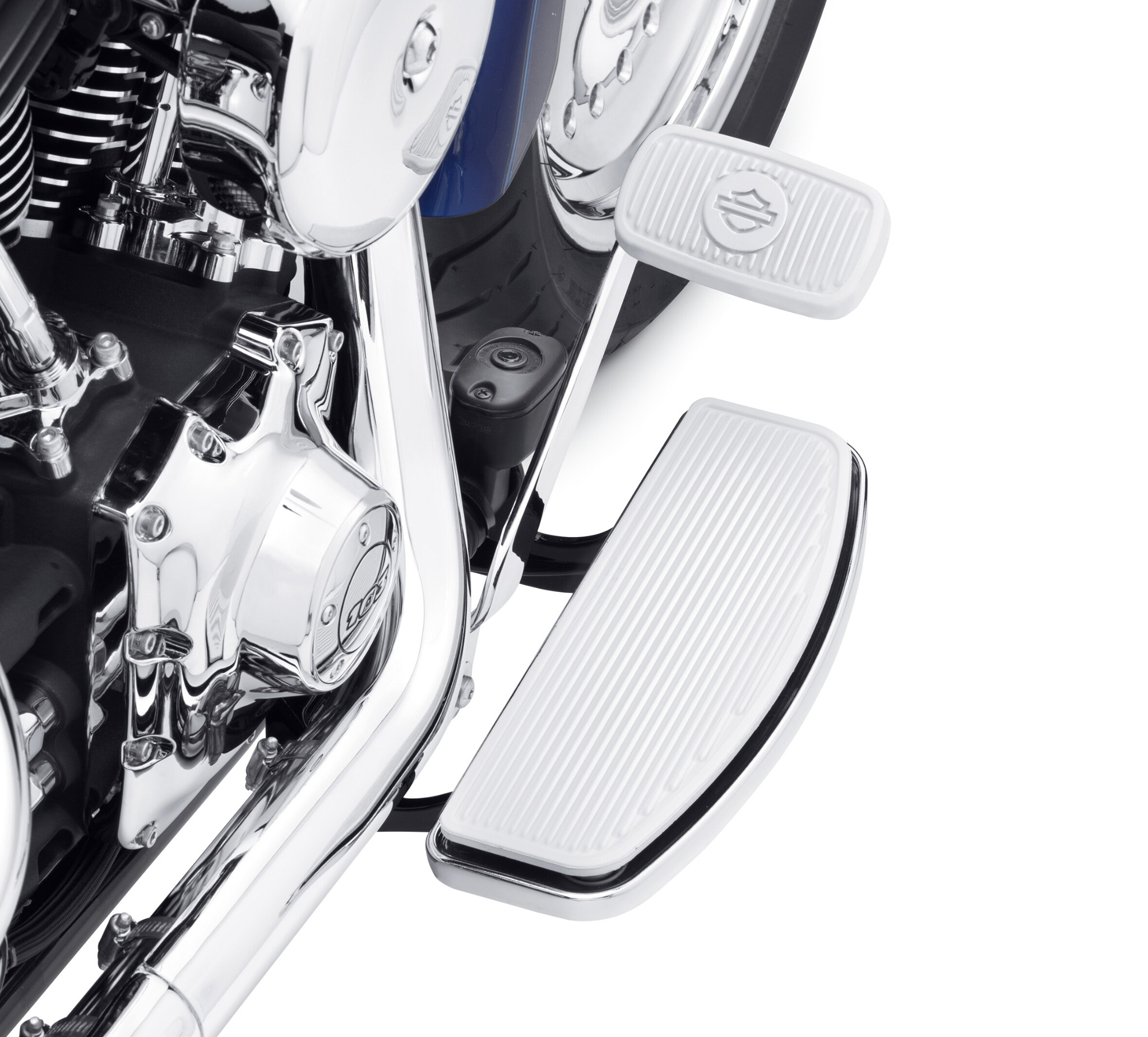 Vintage White Rider Footboard Inserts Traditional Shape 50500411