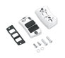 Chrome Auxiliary Accessory Switch Housing Kit
