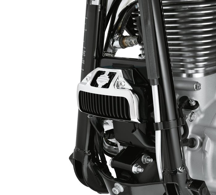 2006-2012  Harley Davidson  Dyna voltage regulator cover kit chrome 74667-06