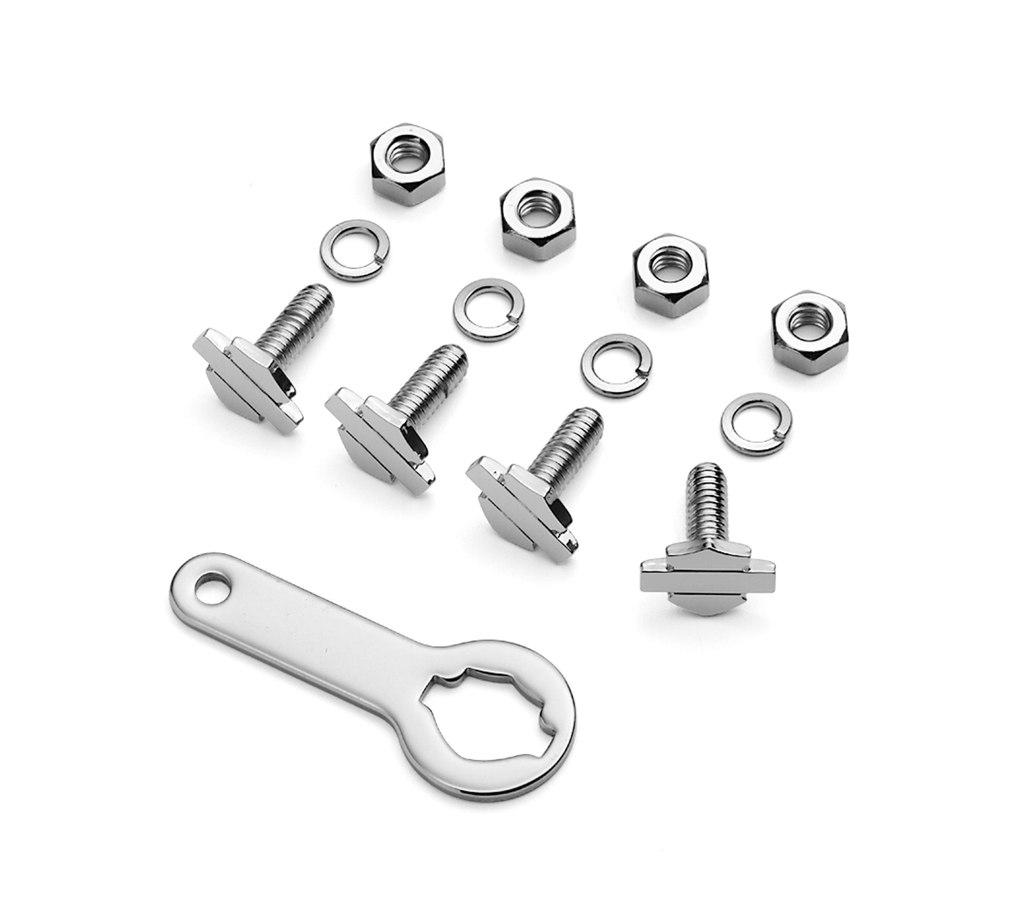 Bar & Shield License Plate Mounting Hardware Kit 9411402 Harley