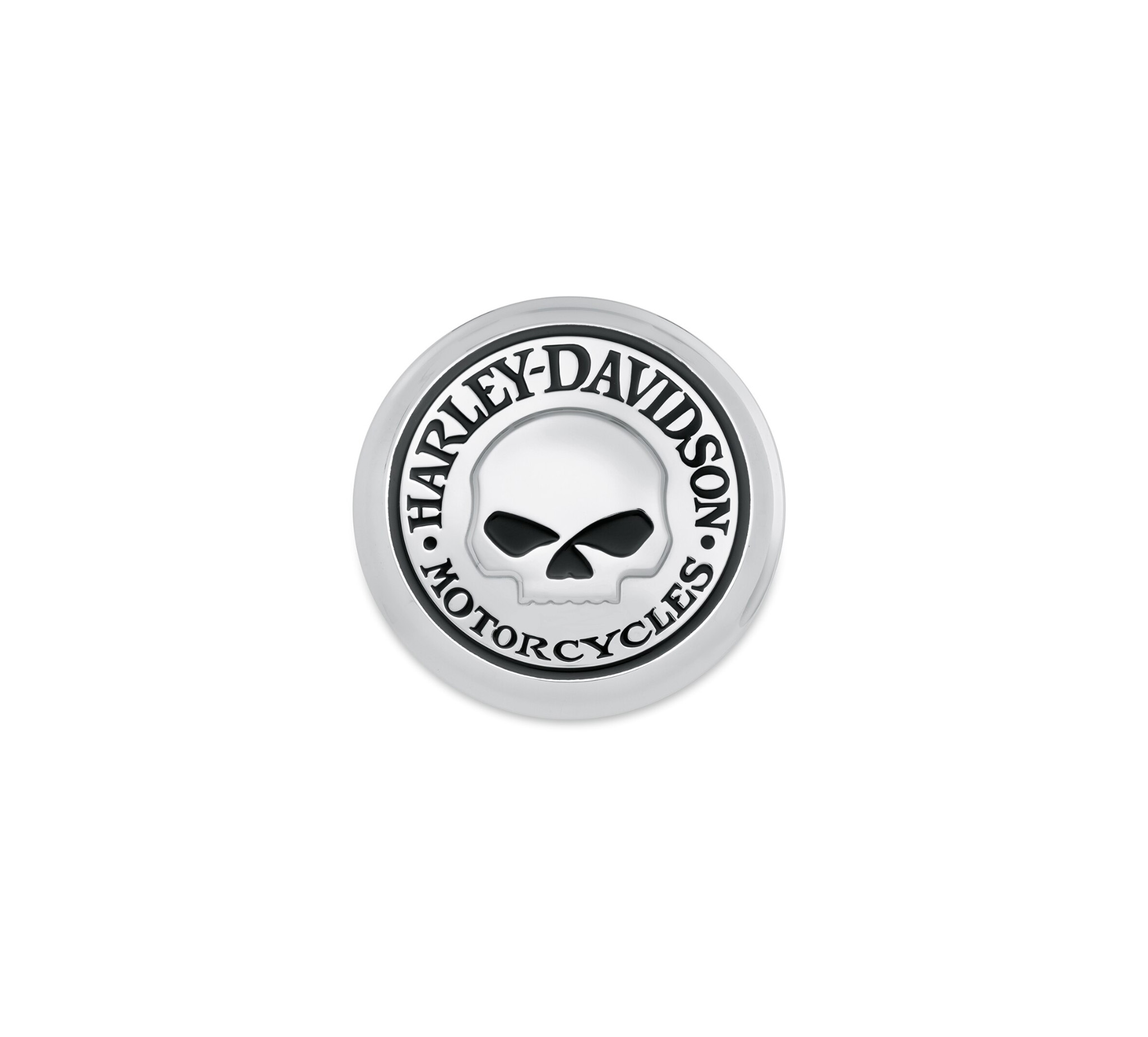 Willie G Skull Fuel Cap Medallion | Harley-Davidson USA