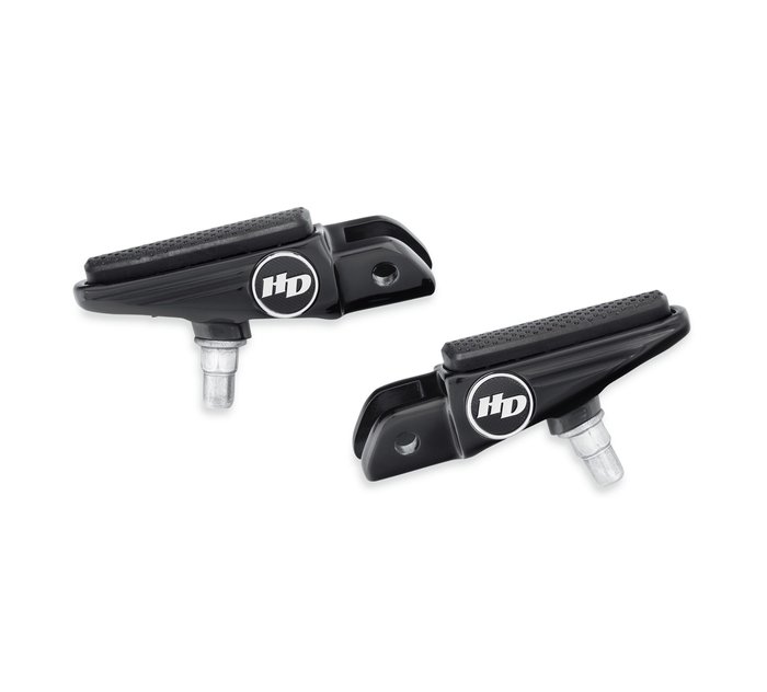 Defiance Rider Footpegs - Black Anodized 1