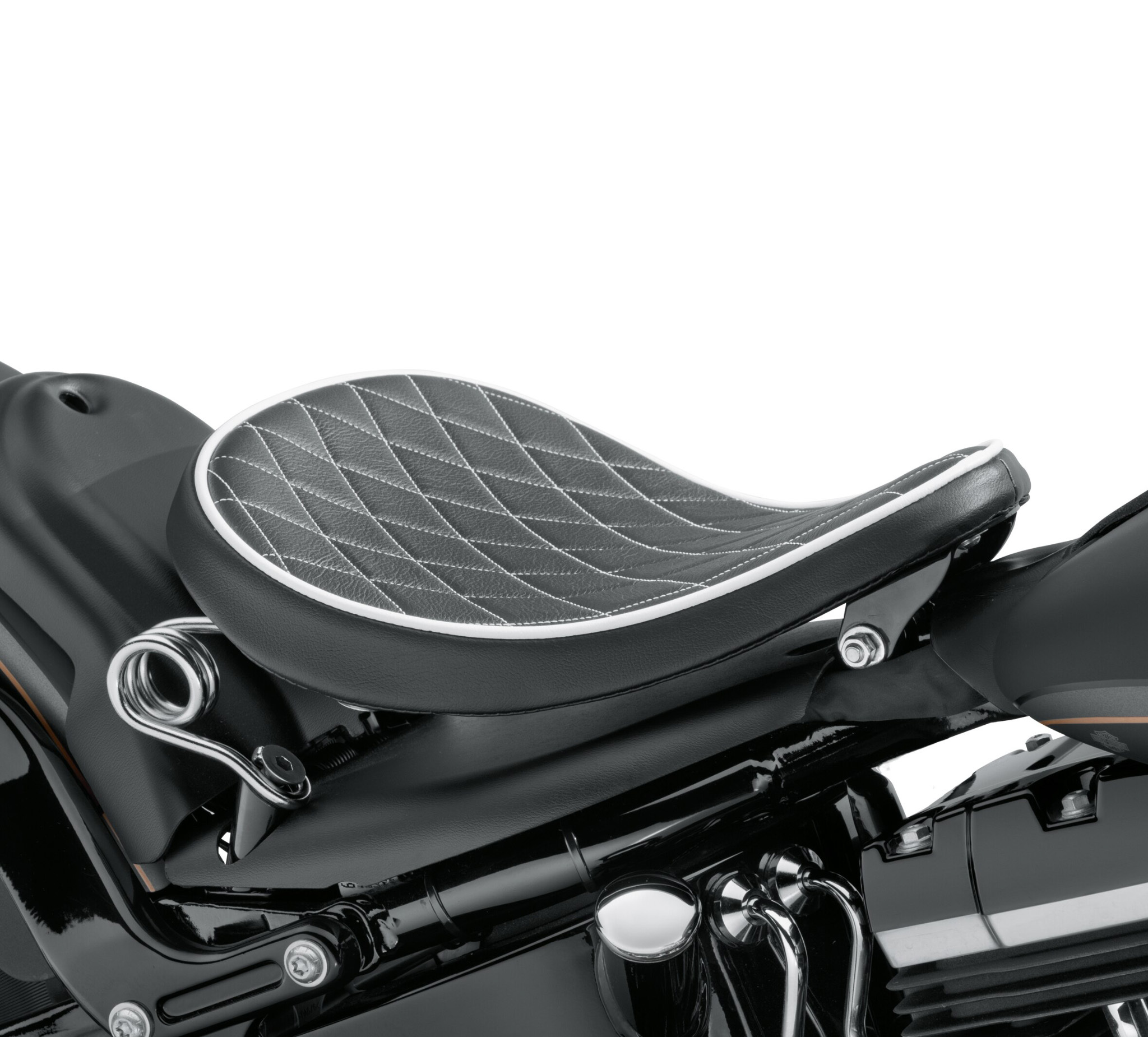 Black Diamond Solo Spring Saddle - 52000276 | Harley-Davidson USA