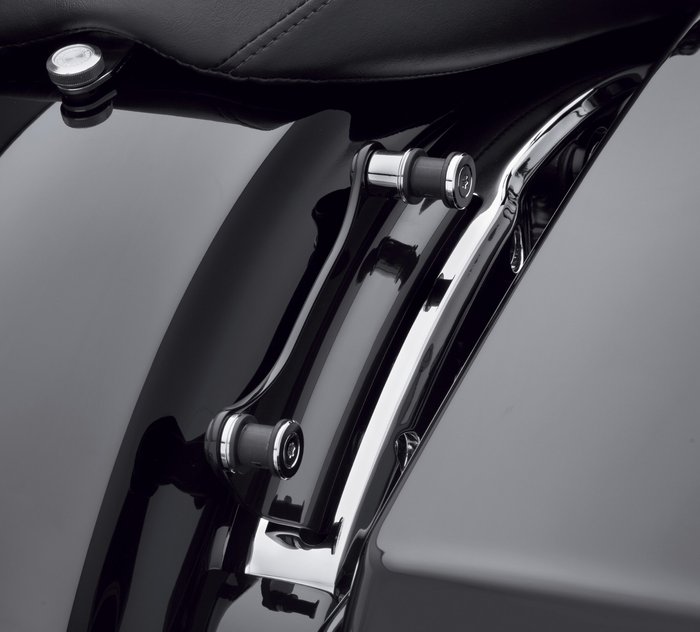 KUAFU Detachable Black 4 Point Docking Hardware Kit Compatible with Harley 2014 2015 2016 2017 2018 2019 2020 2021 Touring 