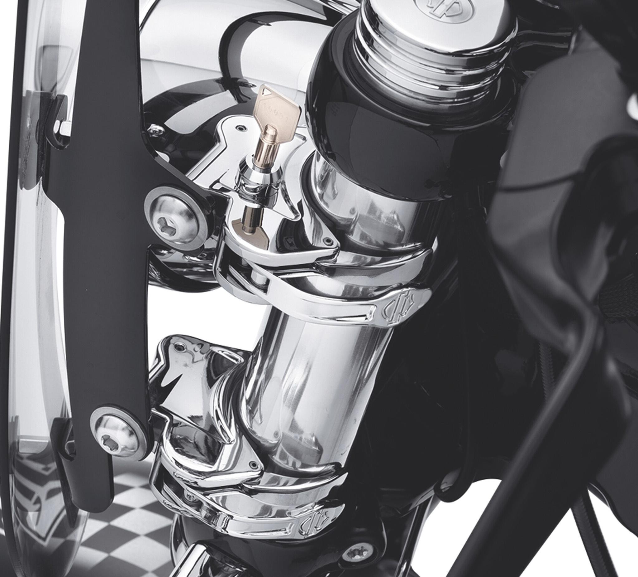 Locking Quick-Release Windshield Clamp