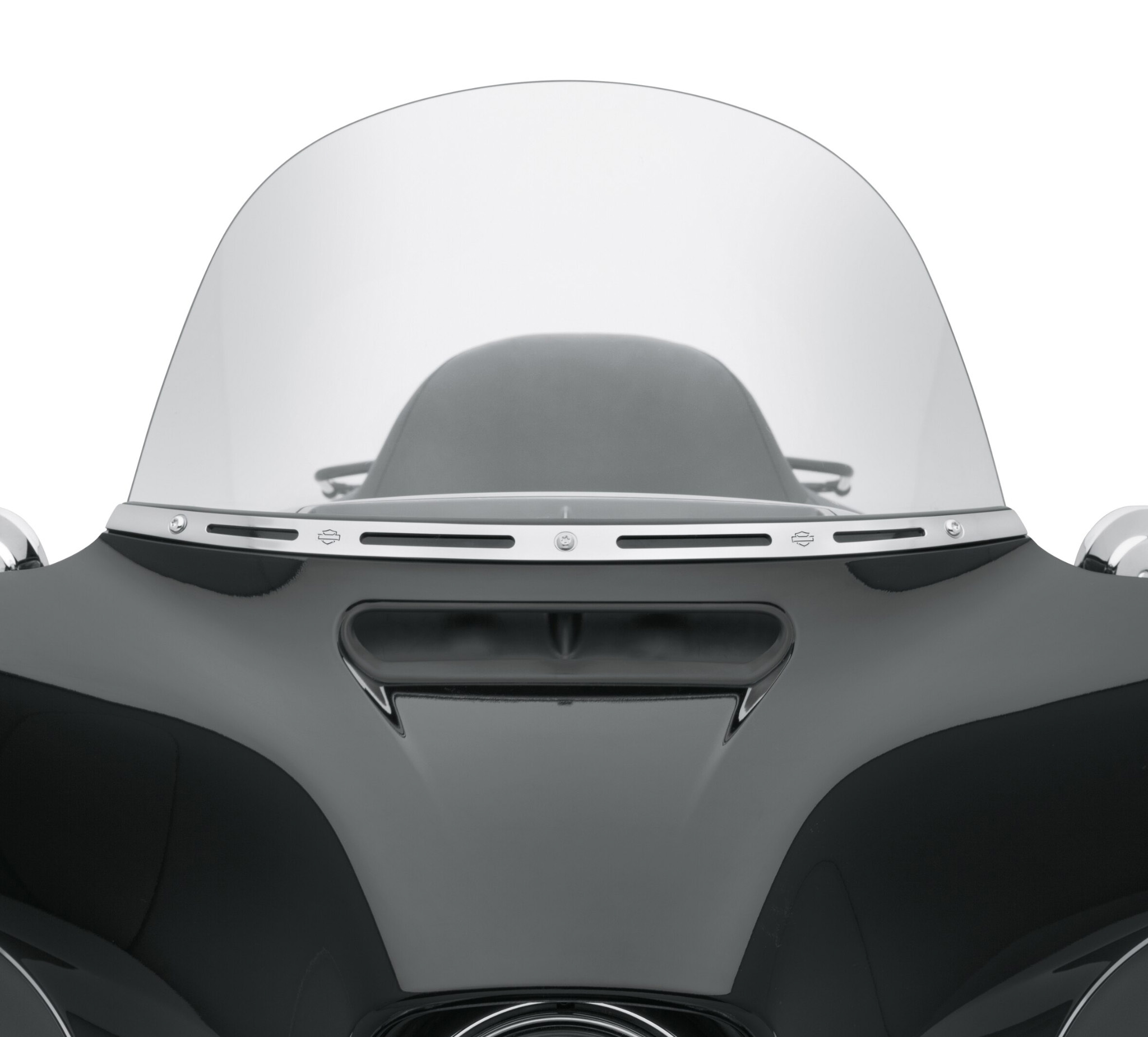 Bar & Shield Windshield Trim HarleyDavidson FI