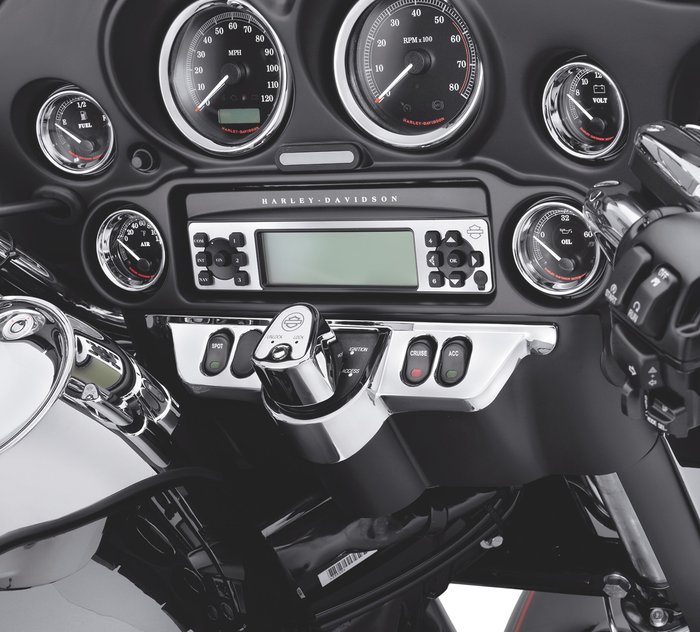 Chrome Switch Panel Accent Cover Trim Fit for Harley Electra Street Glide 14-19 