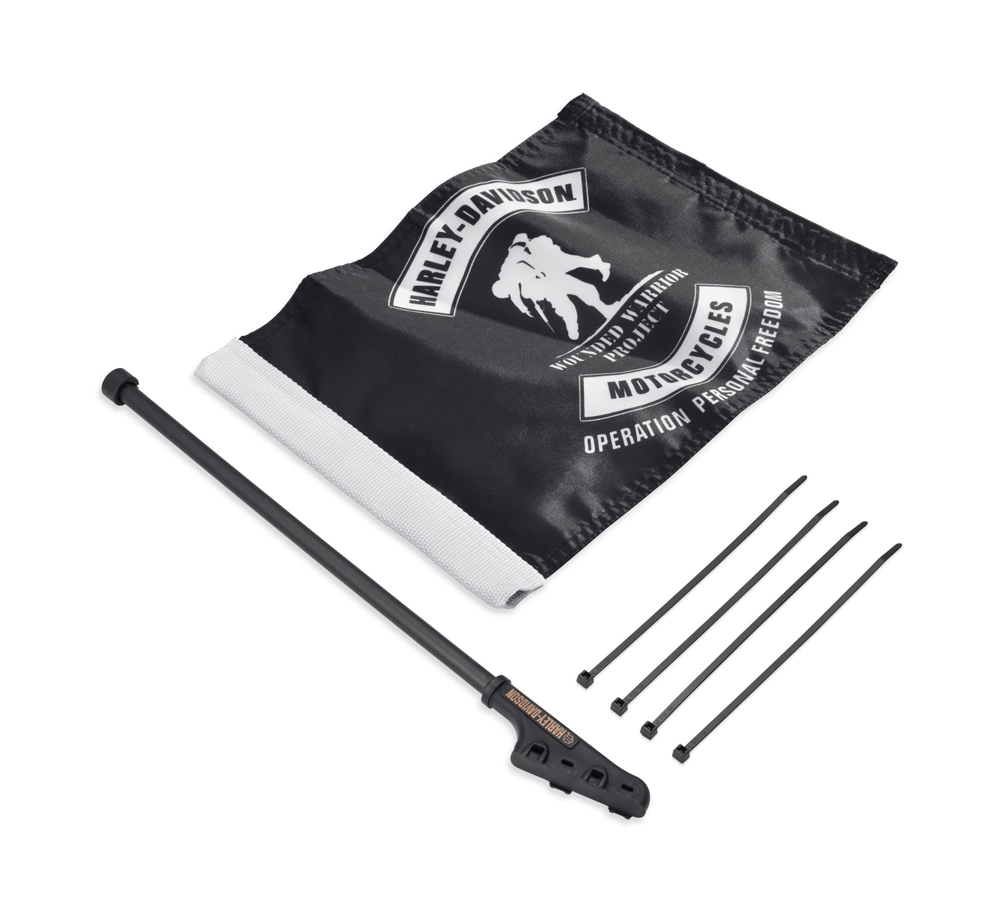 Wounded Warrior Project Flag Kit HarleyDavidson IN