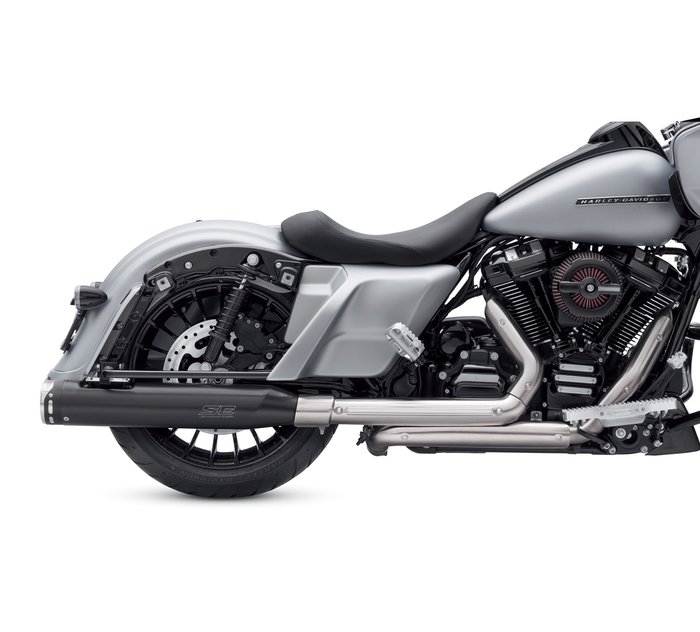 Screamin' Eagle High-Flow Exhaust System with Street Cannon Mufflers 1