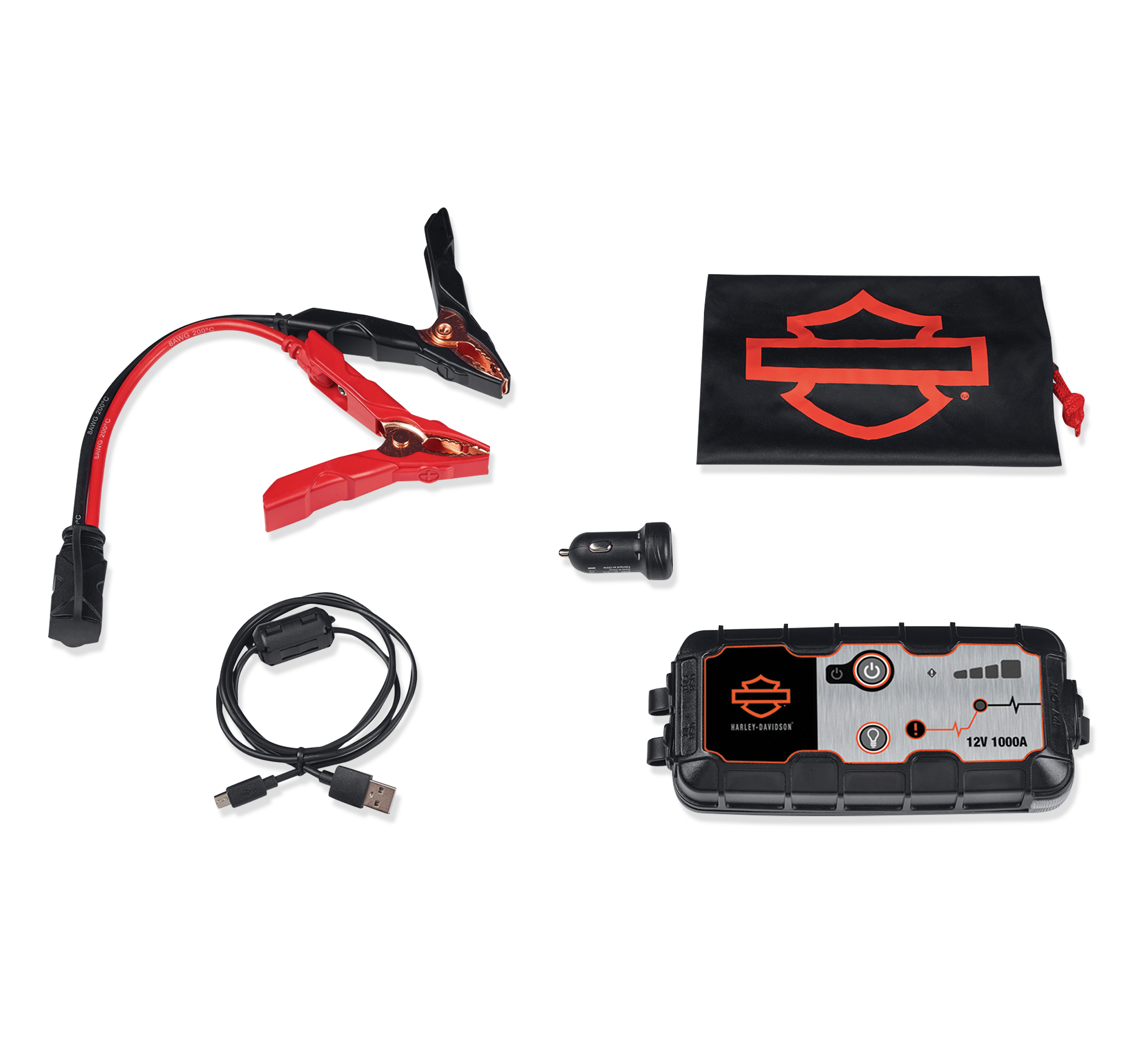 Booster Portable Battery Pack 66000130 Harley Davidson Usa