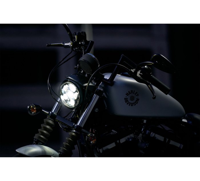 5 3/4 Inch Motorcycle LED Headlight for Harley Davidson Softail Dyna  Street Bob Super Wide Glide